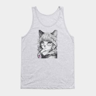 Cat Cosplay Tank Top